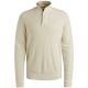 Half zip collar cotton knit