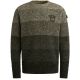 R-neck gradient knit