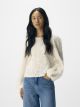OBJLUCIE L/S RE O-NECK TOP NOOS