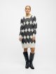 OBJOLYMPIA L/S RE KNIT DRESS 141