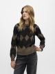 OBJOLYMPIA L/S RE KNIT O-PULLOV 141