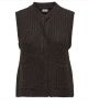 JDYMABEL S/L O-NECK BUTTON VEST KNT