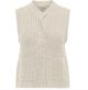 JDYMABEL S/L O-NECK BUTTON VEST KNT