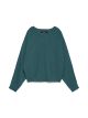 VMHAPPYGLITTER LS O-NK BATWING PULL