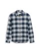 relaxed checked shirt