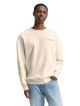 relaxed printed sweatshirt