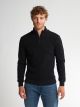 Men Sweater Collar Zip