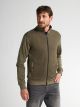Men Sweater Collar Zip