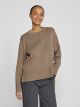 VIOSTRIA O-NECK L/S KNIT TOP-NOOS