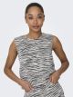 ONLDORSI SL ZEBRA TOP DNM SIK