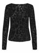 ONLTHEA L/S FLOCK TOP JRS