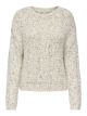 ONLWINTER LS SEQUINS O-NECK CS KNT