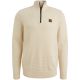 Half zip collar cotton mouline (or