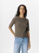 OBJELVA 2/4 RE O-NECK KNIT NOOS