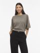VILIGA 2/4 O-NECK KNIT TOP - NOOS