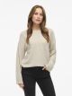 VILIGA L/S O-NECK KNIT TOP - NOOS
