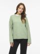 VILIGA L/S O-NECK KNIT TOP - NOOS