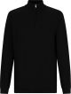 Scott zip knitted pullover