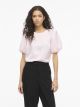 VIELLETTE 2/4 SATIN PUFF TOP - NOOS