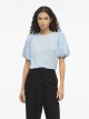 VIELLETTE 2/4 SATIN PUFF TOP - NOOS