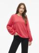 VISANDY L/S DETAIL SWEAT TOP - NOOS