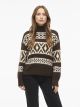 VILAENA L/S TURTLE NECK KNIT