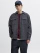 JJEPERFECT MELANGE OVERSHIRT LS SN