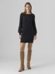 VMLEFILE BALLOON LS BOATNECK DRESS