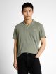 garment dye resort collar polo