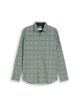 fitted printed shirt
