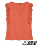 VMGABBY SL V-NECK TOP JRS GA