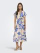 JDYTROYA LIFE S/L MIDI DRESS WVN DI