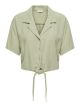 JDYCAYA LINEN S/S KNOT SHIRT WVN DI