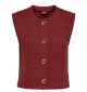 ONLVICKI BUTTON VEST SWT