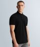 Short sleeve polo slim fit fine pi