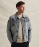 DENIM JACKET SUMMER BLUE TONE
