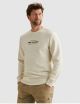 Crewneck cotton blend sweat