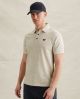 Short sleeve polo jacquard jersey