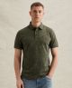 Short sleeve polo jacquard jersey