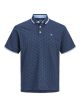 JPRPAULOS PLAY AOP BLU. SS POLO