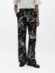 OBJSANNE ALINE WIDE PANT AOP NOOS