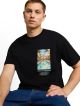 relaxed photo print t-shirt