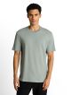 solid structured t-shirt