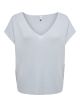 ONLSHINA SS GLITTER V-NECK CS KNT