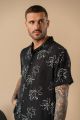 Men Shirt Short Sleeve AOP