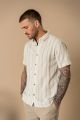 Men Shirt Short Sleeve Uni