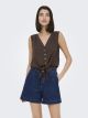 JDYVIOLET LIFE S/L KNOT TOP WVN NOO