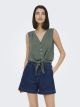 JDYVIOLET LIFE S/L KNOT TOP WVN NOO