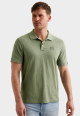 Short sleeve polo jacquard jersey