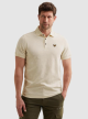 Short sleeve polo jersey jacquard